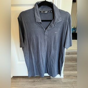 Travis Mathew Polo, size L, gray.